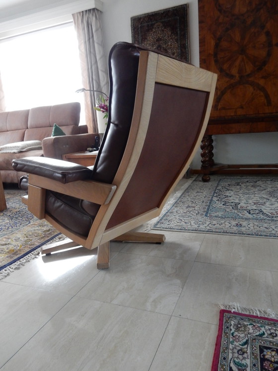 Image 1 of Leolux Swivel Armchair