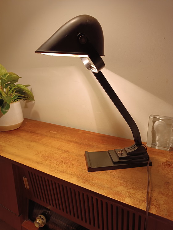 Image 1 of Lampe de bureau / lampe de notaire vintage des années 1920
