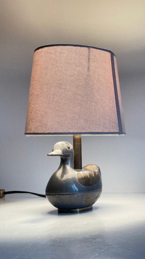 Image 1 of Vintage Duck Lamp