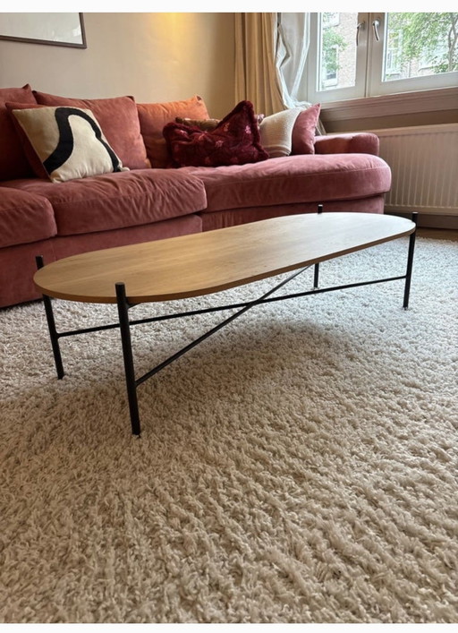 Coffee table Noo.ma wooden top