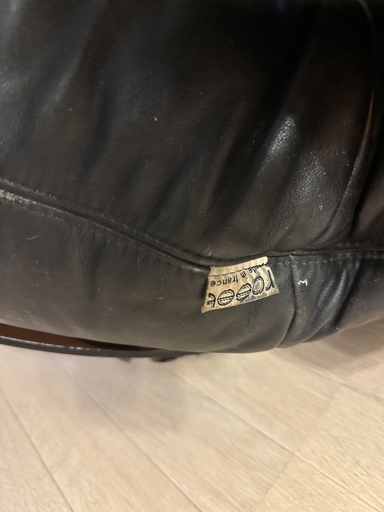 Image 1 of Armchair, ligne roset Marsala black leather
