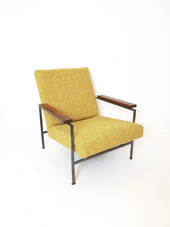 Poltrona vintage Rob Parry 2280 Gelderland gialla – Poltrone, Metallo, Poliestere (photo 3 of 13)
