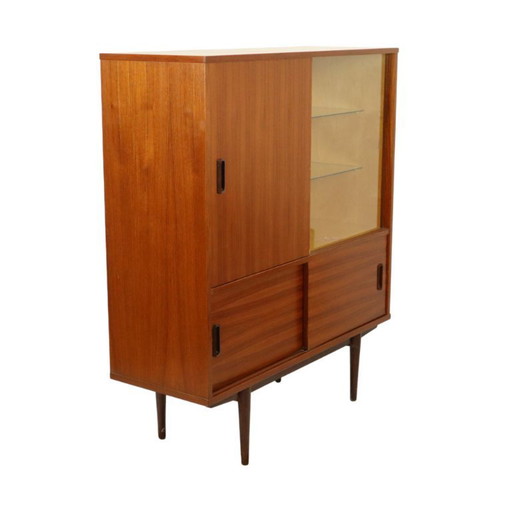 Vitrine vintage en bois