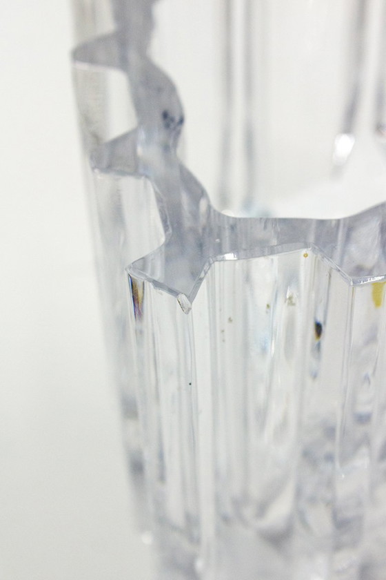 Image 1 of 70er Jahre deutsche Nachtmann Kristall Eiswürfelvase