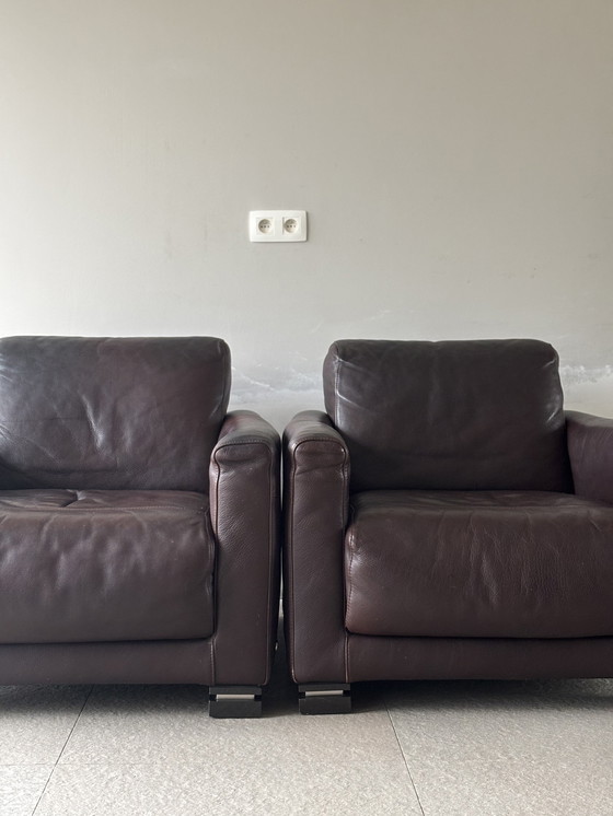 Image 1 of Natuzzi Ledersessel – Italienisches Design und hoher Komfort