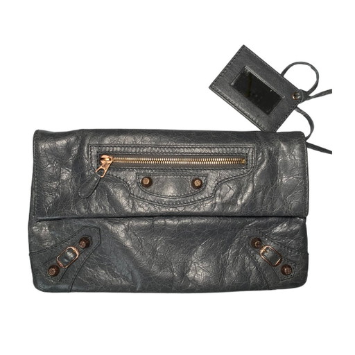 Balenciaga leren clutch