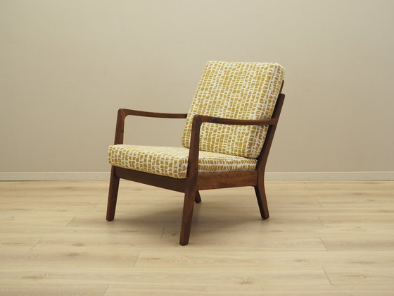 Image 1 of Fauteuil en hêtre, design danois, années 1970, production : Danemark