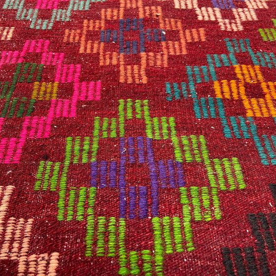 Image 1 of Vintage Anatolisch Turks Kelim Vloerkleed, 141 x 82cm