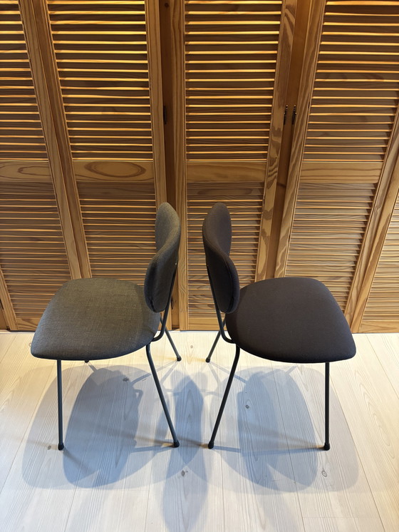 Image 1 of 2 stuks W.H. Gispen 101 stoelen aangeboden (gestoffeerd)