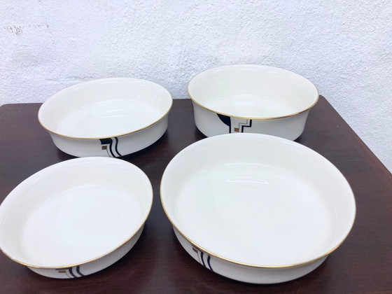 Image 1 of Noritake Portfolio Stoviglie anni '70-'80 Design stile Art Deco