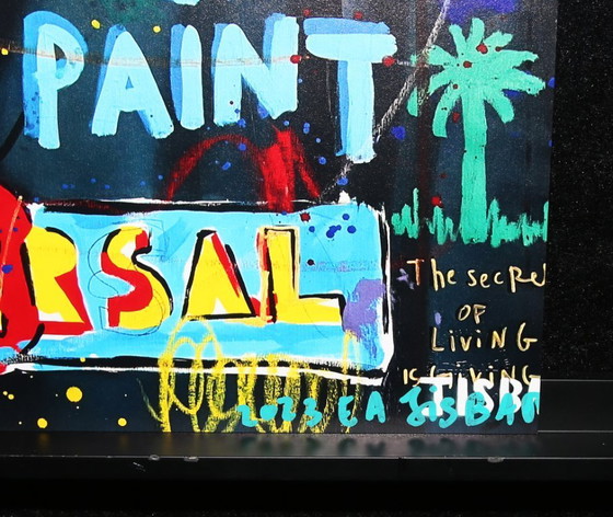 Image 1 of Jisbar (Jean-Baptiste Launay) - The Best Version Of Yourself, 2023 - Stampa UV - firmata a mano