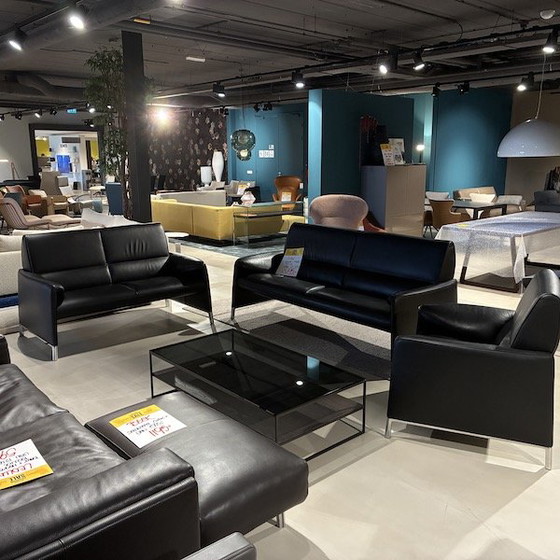 Image 1 of Leolux Felizia 3-seater sofa with 2-seater sofa and armchair