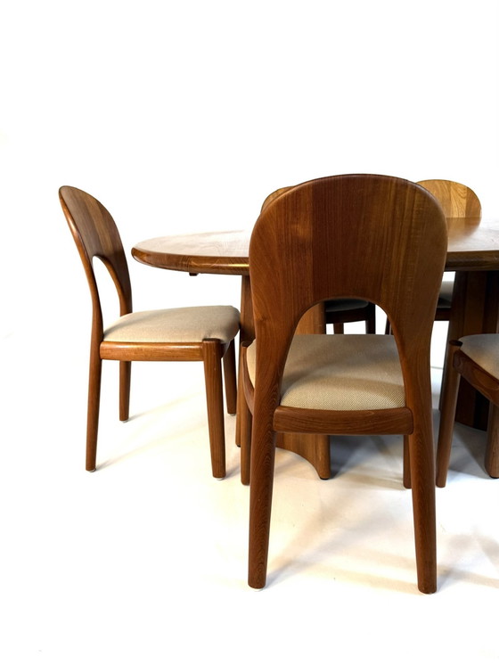 Image 1 of Vintage extendable dining table, Glostrup Møbelfabrik '70