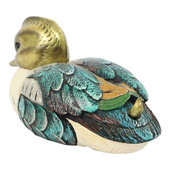 Image 1 of Vintage Duck Statue Malevolti Italy