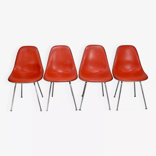 4x Ray & Charles Eames Stoelen, Herman Miller Editie