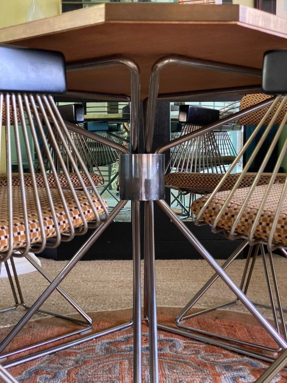 Image 1 of Rudi Verelst dining table with 4 chairs