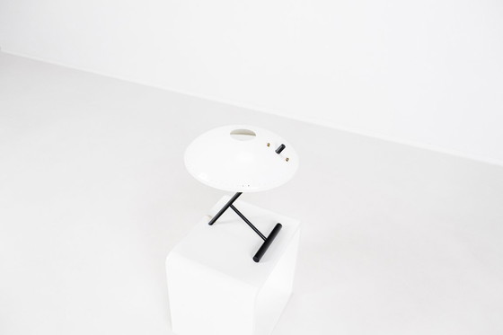 Image 1 of Lampe de Bureau Blanc Negro Evoluon par Louis Kalff pour Philips, 1950