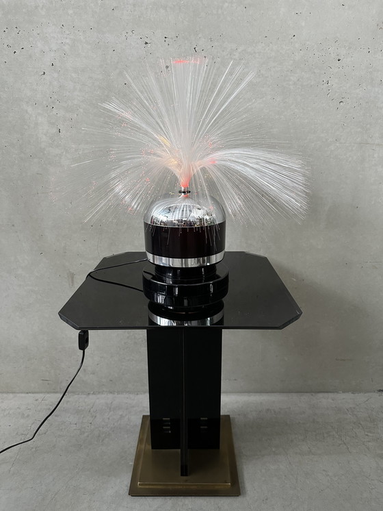 Image 1 of Lampe vintage en fibre de verre multicolore - années 1970