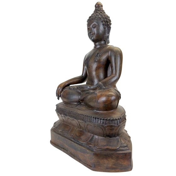 Buddha Thai Sukhothai – Sculture, Bronze (photo 8 of 10)