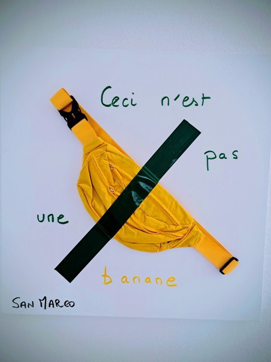 Image 1 of Enzo SAN MARCO - This is not a banana - Artist's painting