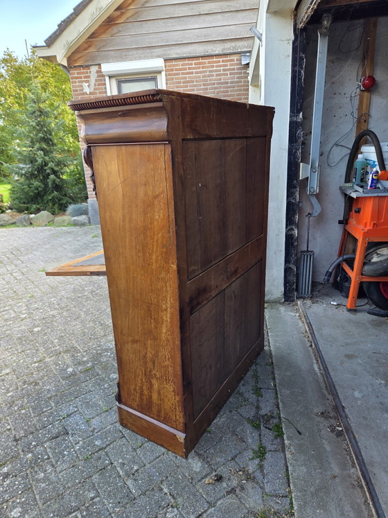 Secreter Biedermeier de caoba – Armarios de pared, Other (photo 7 of 7)