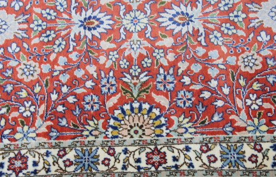 Image 1 of Origineel Hereke wollen tapijt, antiek, 350 x 80 cm