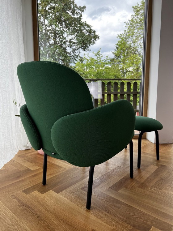 Image 1 of Puik Dost Lounge Chair + Footstool