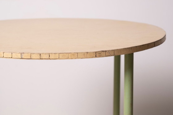 Image 1 of Vintage Pastel Bauhaus Side Table, 1930s