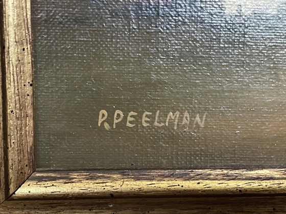 Image 1 of Stillife with flowers by P.Peelman