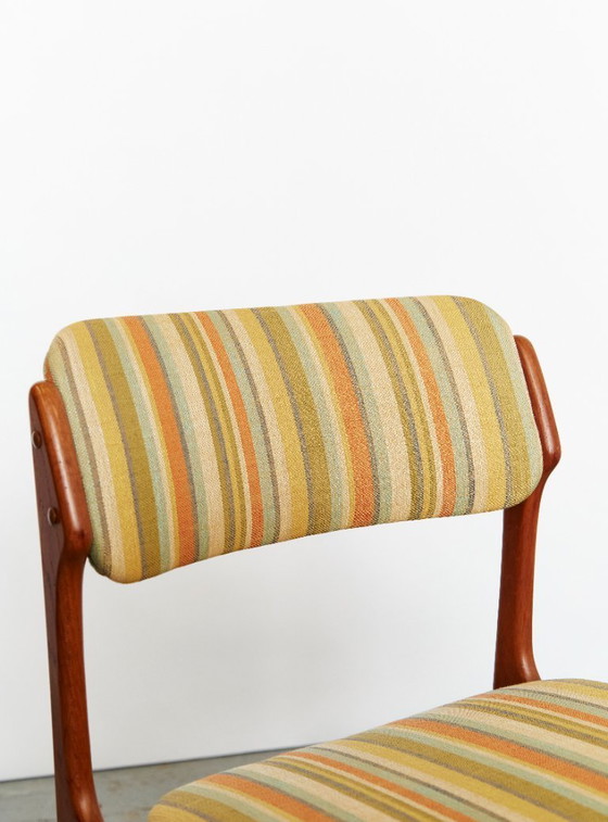 Image 1 of Sedie da pranzo n. 49 di Erik Buch per O. D. Møbler, anni '70, set di 4