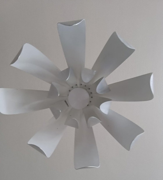 Image 1 of Suspension métal brossé style space age vintage 