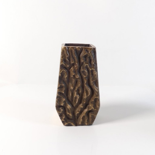 Vaso brutalista in bronzo 13 cm – vazen, Bronze (photo 2 of 7)