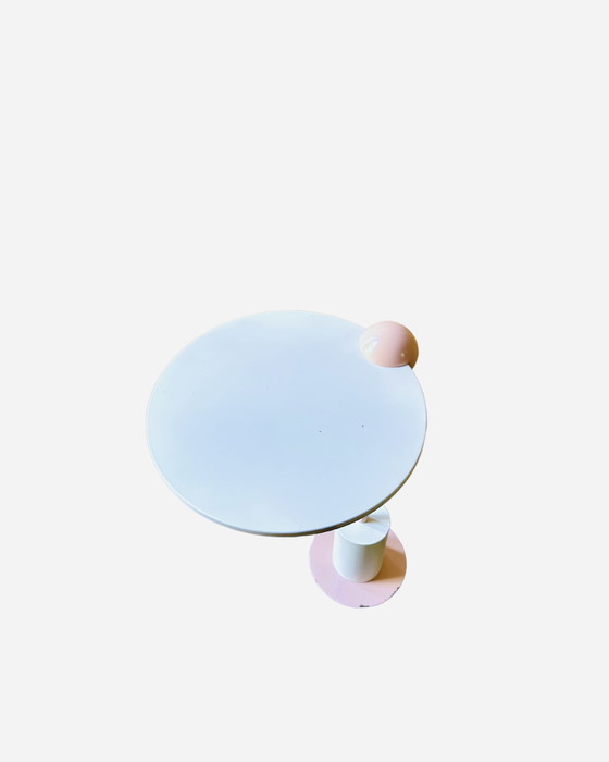 Image 1 of Tavolino "Piccolo" in stile Memphis – Edward Geluk per ArCo, Paesi Bassi, 1984 Girevole