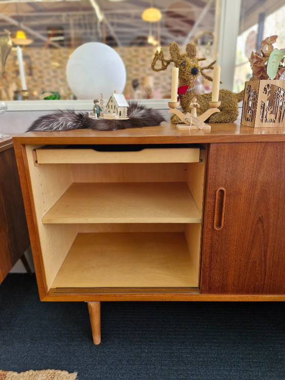 Image 1 of Vintage kast / dressoir met lade en schuifdeurtjes