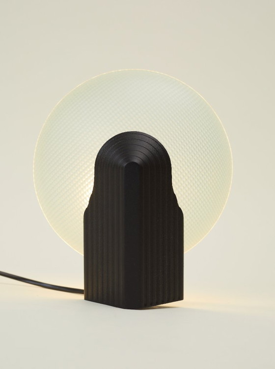 Image 1 of Applique vintage in metallo e vetro LUMI MOD Italia, stile Memphis, circa 1980