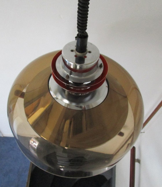 Image 1 of Mid - Century Space Age pendant lamp by Herda