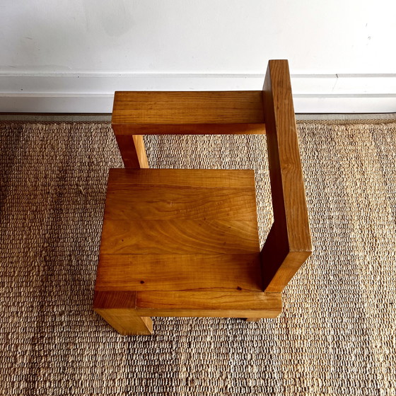 Image 1 of Sedia Rietveld Steltman Design olandese