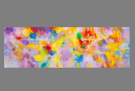 Abstract painting. Abstract oil painting. New.