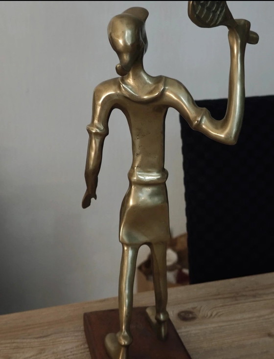 Image 1 of Messing beeldje