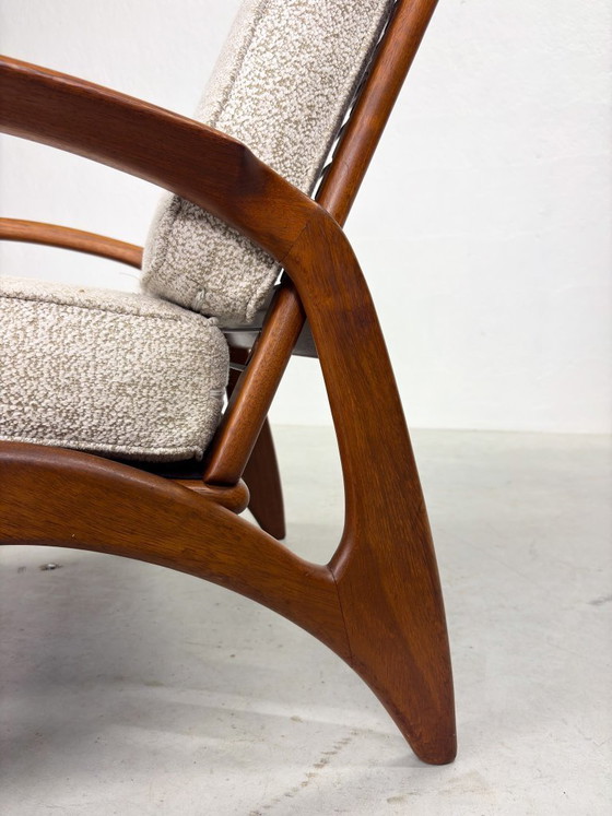 Seltener Mid-Century-Sessel von De Ster Geldermalsen – Wood (photo 5 of 15)
