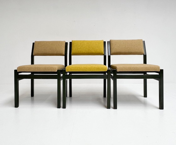 Image 1 of Pastoe Dining Chair Sa07 By Cees Braakman, 1970's (By Piece)