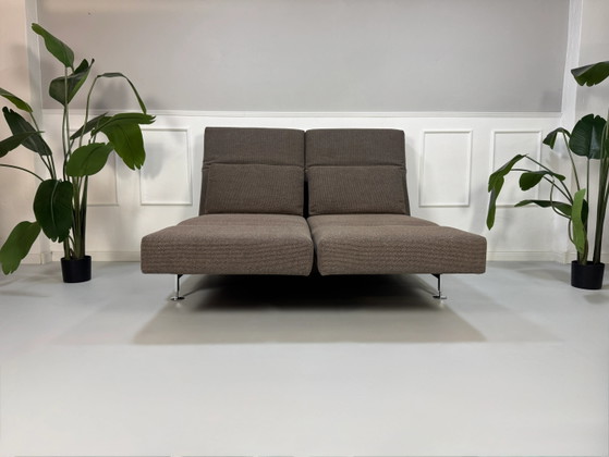 Image 1 of Brühl Moule Sofá Braun Schlafsofa Sofá de diseño