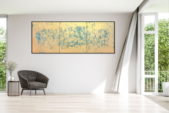 Image 1 of Jürgen Angeler - Green Golden Galaxy