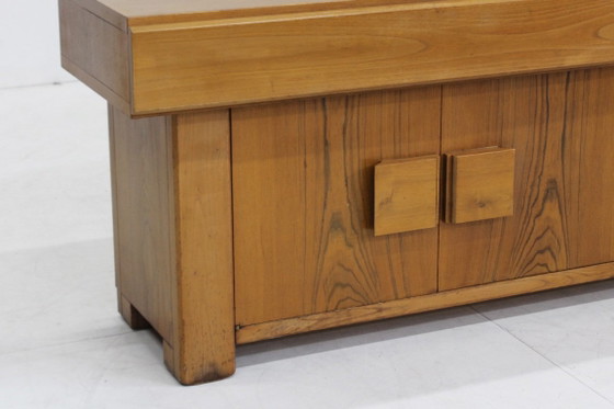 Credenza italiana vintage anni '60, Credenze, Legno, Marrone, Mid Century Modern (foto 8 di 11)