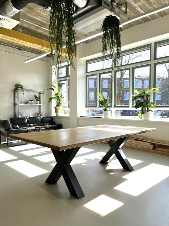 Image 1 of Beautiful large bamboo table