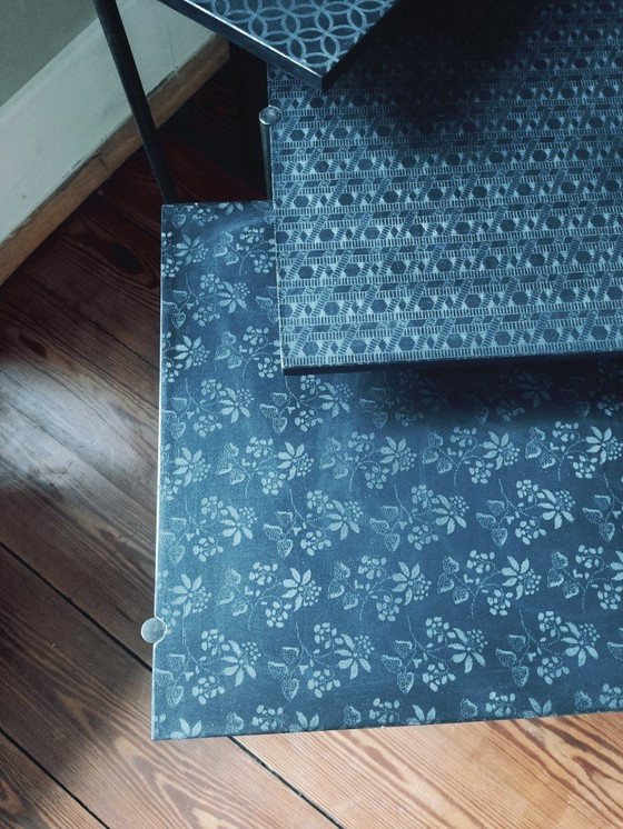 Image 1 of Capo d'opera Mini Set de table d'appoint, Lava-Tattoo, Alessio Bassan 2015, noir