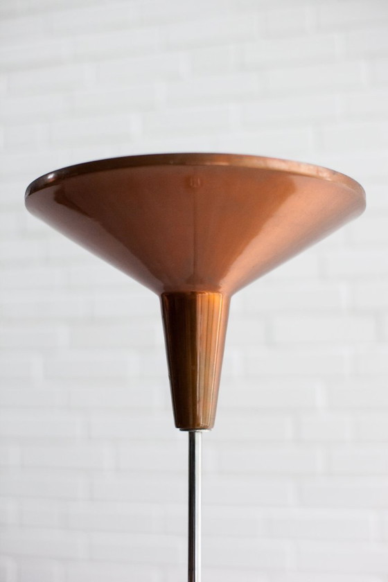 Image 1 of Lámpara de pie de cobre, Italia, década de 1960