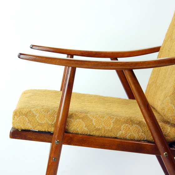 Image 1 of Boomerang Armchair by Ton, Czechoslovakia 1960s