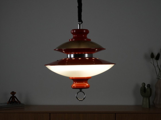 Image 1 of Lampada a sospensione, design italiano, anni '70, prodotta in Italia