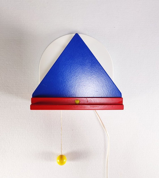 Image 1 of Lampada da parete vintage Ikea Stoja degli anni '80-'90, postmoderna in stile Memphis Milano